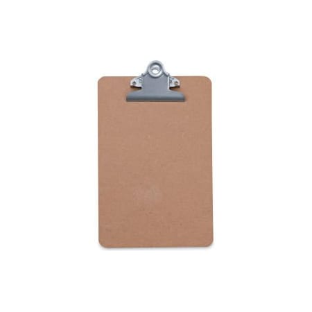 Universal Clipboard w/High-Capacity Clip, 1" Capacity, Holds 6w x 9h, Brown UNV05610